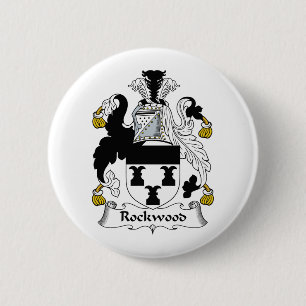 Rockwood Family Crest 2 Inch Round Button
