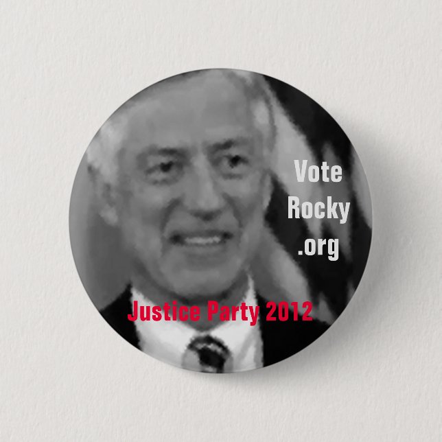 Rocky Anderson for President 2 Inch Round Button (Front)