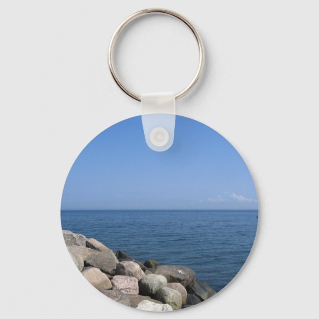 Rocky Beach Keychain (Front)