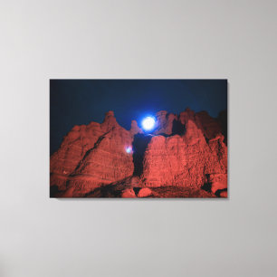 Rocky buttes canvas print
