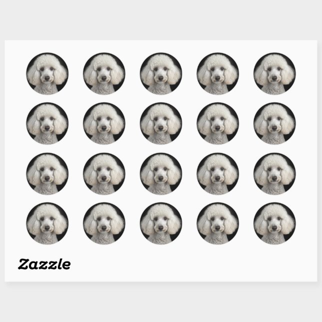 Rocky Classic Round Sticker (Sheet)