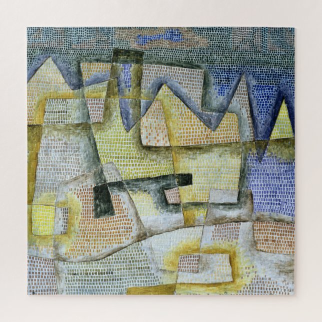 Rocky Coast by Paul Klee Jigsaw Puzzle (Vertical)