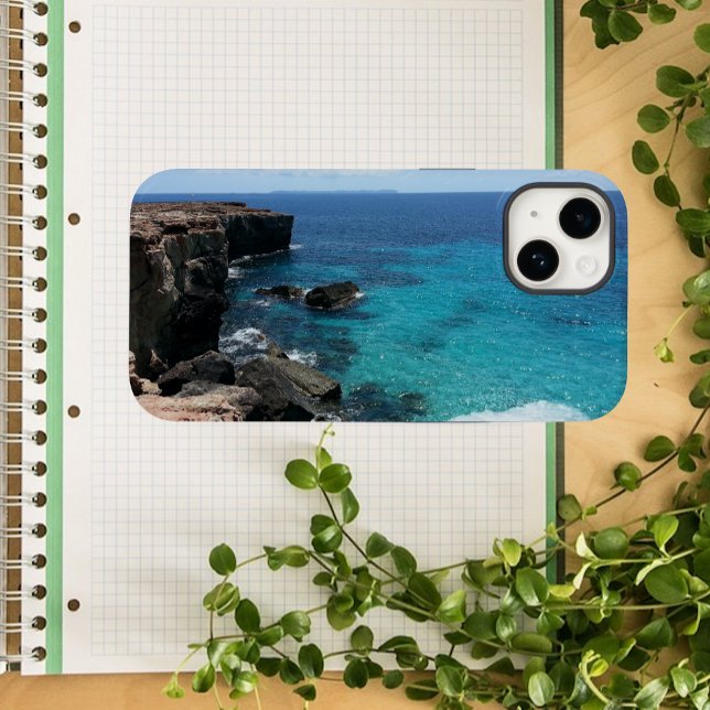 Rocky Coast, Crashing Waves, Mallorca Case-Mate iPhone Case (Creator Uploaded)