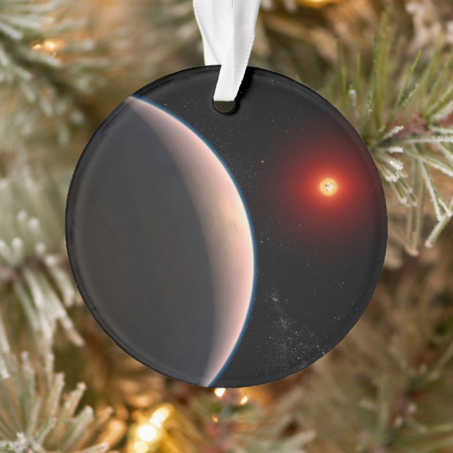 Rocky Exoplanet Gj 486 B Orbitant Une Étoile Naine (Arbre)
