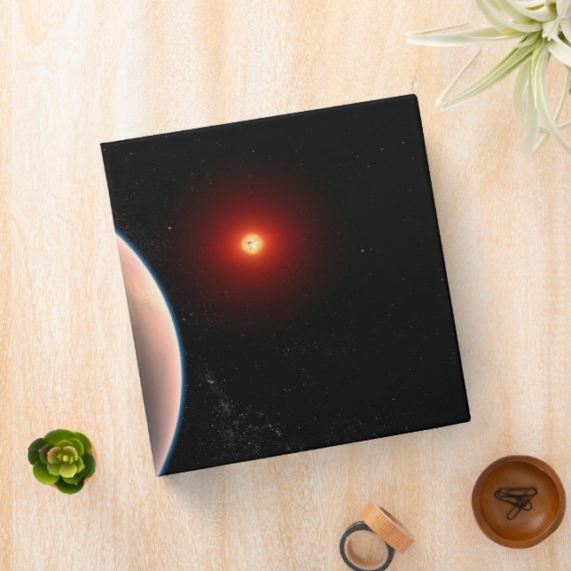 Rocky Exoplanet Gj 486 B Orbiting A Red Dwarf Star Binder (In Situ)