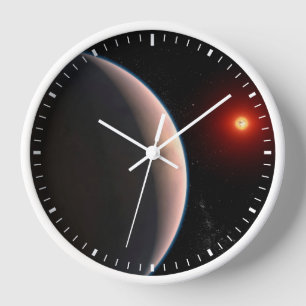 Rocky Exoplanet Gj 486 B Orbiting A Red Dwarf Star Clock