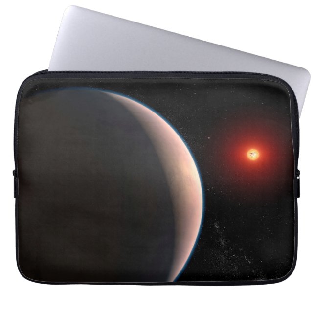 Rocky Exoplanet Gj 486 B Orbiting A Red Dwarf Star Laptop Sleeve (Front)