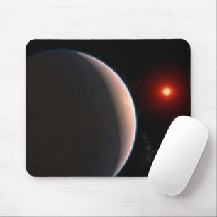 Rocky Exoplanet Gj 486 B Orbiting A Red Dwarf Star Mouse Pad