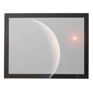 Rocky Exoplanet Gj 486 B Orbiting A Red Dwarf Star Notepad