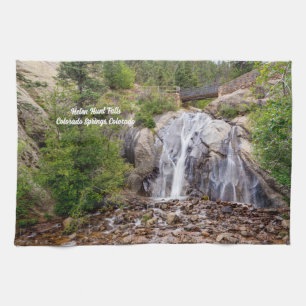Rocky Helen Hunt Falls Kitchen Towel