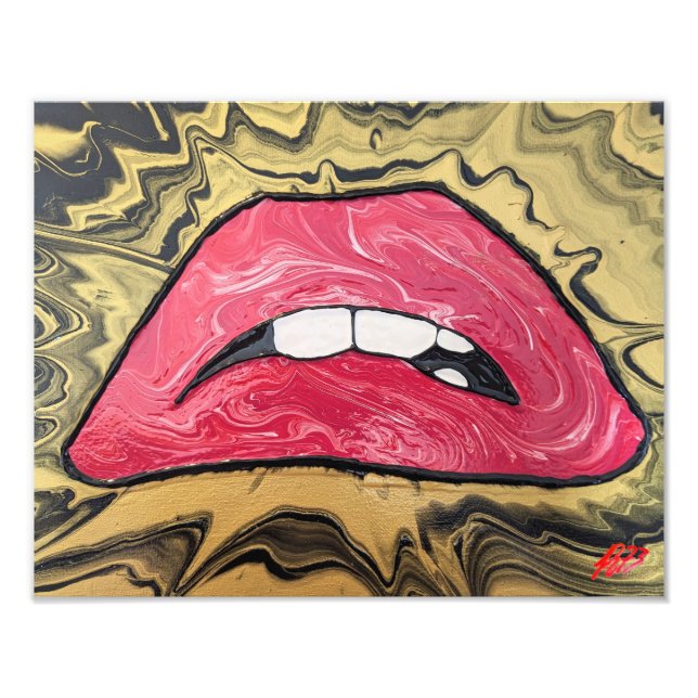 Rocky Horror Lips 2 Photo Print (Front)