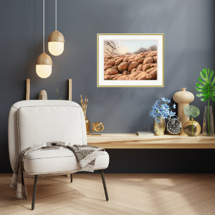 Rocky Landscape - Stretched Canvas Print