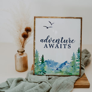 Rocky Mountain Adventure Awaits Poster