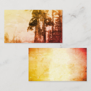 Rocky Mountain business card template photo art