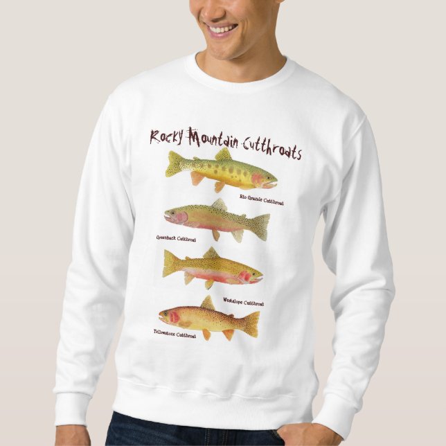 Rocky Mountain Cutthroats Sweatshirt (Front)