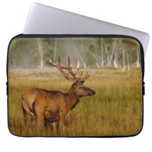 Rocky Mountain Elk Yellowstone National Park Laptop Sleeve