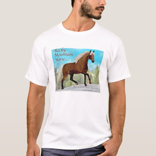 Rocky Mountain Gaited Horse T-Shirt (Front)