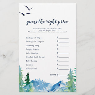 Rocky Mountain Guess the Right Price Game