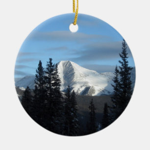 Rocky Mountain High Ceramic Ornament