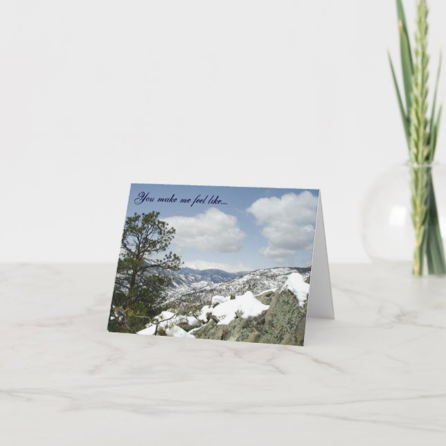 Rocky Mountain High Holiday Card (Front)