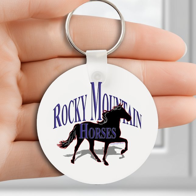Rocky Mountain Horses - Personalize It Keychain (Rocky Mountain Horses - Personalize It Keychain)
