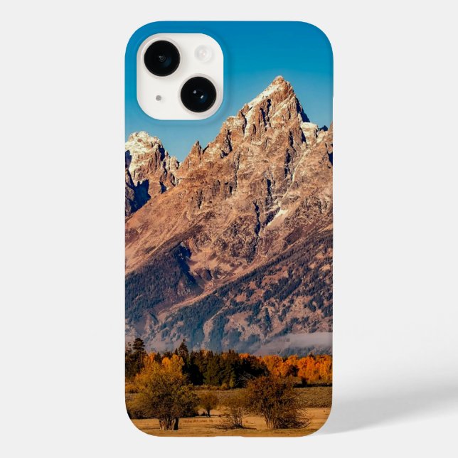 Rocky mountain image on iphone case (Back)