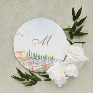 Rocky Mountain Monogram Wedding Envelope Seals