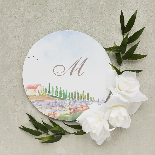 Rocky Mountain Monogram Wedding Envelope Seals (Creator Uploaded)
