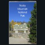 Rocky Mountain National Park 24-Month Calendar<br><div class="desc">This beautiful wall calendar brings a full 24 months of Rocky Mountain National Park memories to your home or office. You can even customize it with a few of your own favourite pics. Get a few extras as Christmas gifts your RMNP-loving friends and family.</div>