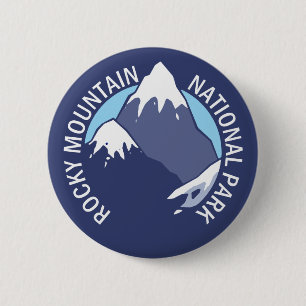 Rocky Mountain National Park 2 Inch Round Button