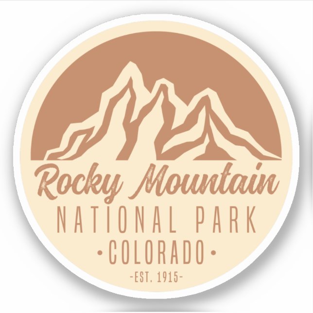 Rocky Mountain National Park Colorado (Front)