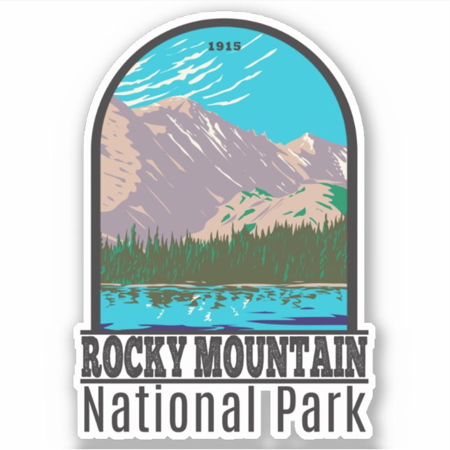 Rocky Mountain National Park Colorado Bear Lake (Front)