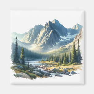 Rocky Mountain National Park Colorado Magnet