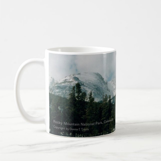 Rocky Mountain National Park, Colorado Mug (Left)