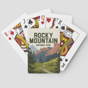 Rocky Mountain National Park Colorado Playing Cards