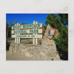 Rocky Mountain National Park, Colorado Postcard