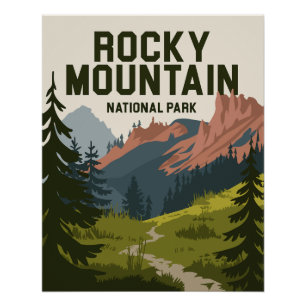 Rocky Mountain National Park Colorado Poster