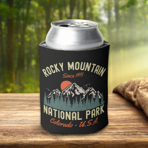 Rocky Mountain National Park Cute Landscape Can Cooler