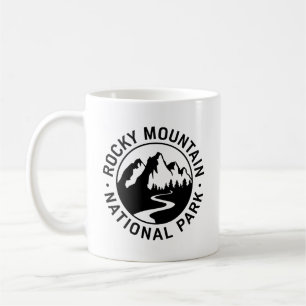 Rocky Mountain National Park Emblem Coffee Mug