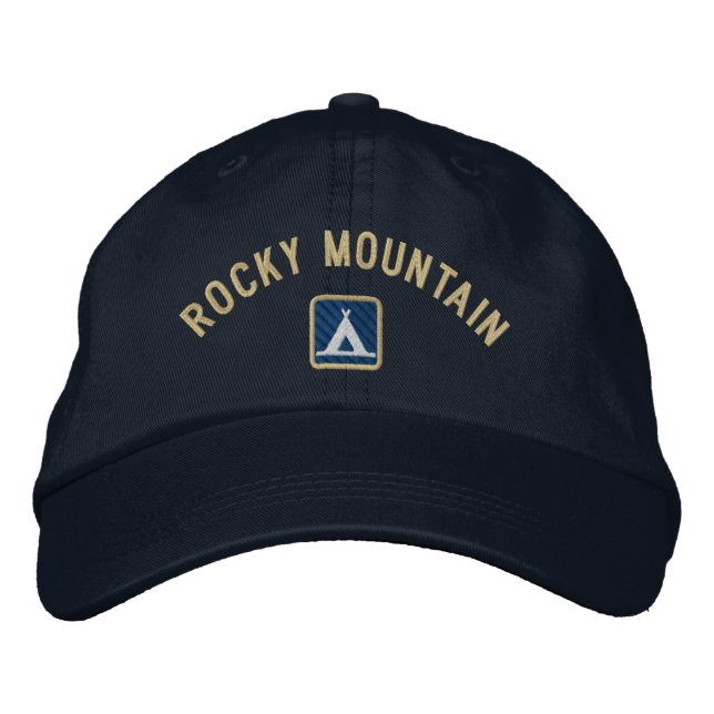 Rocky Mountain National Park Embroidered Hat (Front)