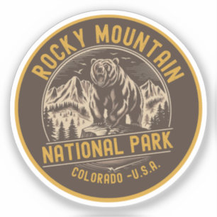 Rocky Mountain National Park Forest Landscape