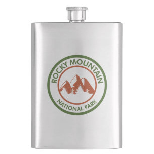 Rocky Mountain National Park Hip Flask
