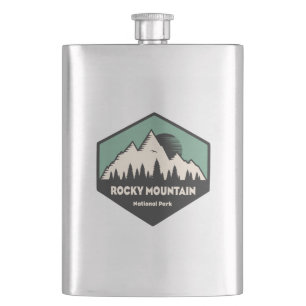 Rocky Mountain National Park Hip Flask