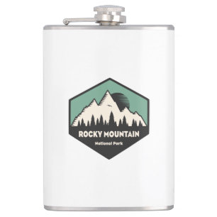 Rocky Mountain National Park Hip Flask