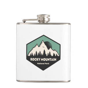 Rocky Mountain National Park Hip Flask