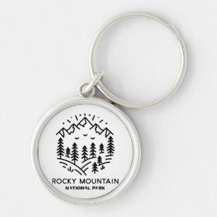 Rocky Mountain National Park Keychain