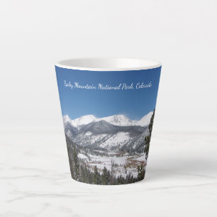 Rocky Mountain National Park latte mug