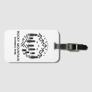 Rocky Mountain National Park  Luggage Tag