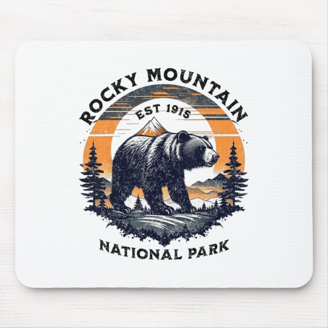 Rocky Mountain National Park  Mouse Pad (Front)