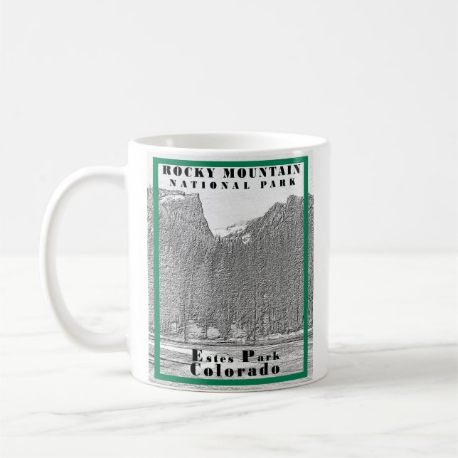 Rocky Mountain National Park Mug (Left)